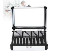 Set di 18 prismi oftalmici sciolti - Blocchi prismatici in vetro ottico per test dello strabismo e correzione della vista; ideali per la didattica scientifica, la formazione in optometria