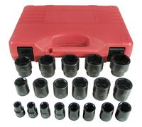 Set Di 19 Pezzi 1/2" DR Corto IMP SOC K Tool International KTI-33101