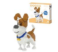 Set di 1930 blocchi da costruzione per cani Russell Terrier, micro blocchi per adulti, mini giocattoli di mattoni, per divertimento creativo e regali per adulti