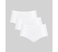 Set di 2 + 1 in omaggio - Slip midi SLOGGI 24/7 IN MICROFIBRE Bianco 44 (IT) - 40 (FR) Tinta unita
