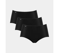 Set di 2 + 1 in omaggio - Slip midi SLOGGI 24/7 IN MICROFIBRE Nero 48 (IT) - 44 (FR) Tinta unita