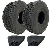 Set di 2 - 11x4.00-4 4pr Wanda P332 Pneumatico per erba TL & 4.10/3.50-4 / 4.00-