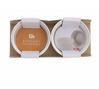 Set di 2 260 ml White Ceramic Porcelain Ramekin Serving Oven Dish Creme Brulee by Excellent Houseware