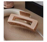 Set di 2/4 clip per capelli opachi, grande perno per capelli da donna, clip per capelli in stile coreano e accessori per capelli spessi (silicone style12)