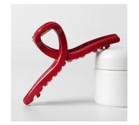 Set di 2/4 clip per capelli opachi, grande perno per capelli da donna, stile coreano, clip per capelli alla moda e accessori per capelli spessi (2 pezzi rosa verde)