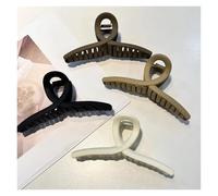 Set di 2/4 clip per capelli opachi, grande perno per capelli da donna, stile coreano, clip per capelli e accessori per capelli spessi (4 pezzi)