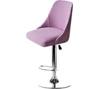 Set Di 2/4 Fodere Per Sgabello Da Bar Con Schienale Curvo, Fodere Elasticizzate Per Sedia Da Pranzo Con Braccioli Per Sedia Da Pranzo Accento Bar Cucina Altezza Bancone Protezioni Poltrona ( Color : 0