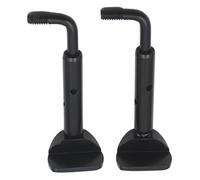 Set Di 2 Accessori Per Accordatore Per Violino Morsetto Per Mentoniera Da 3/4(Black)