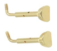 Set Di 2 Accessori Per Accordatore Per Violino Morsetto Per Mentoniera Da 3/4(Gold)