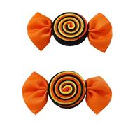 Set di 2 accessori per capelli alla moda per ragazze con motivi divertenti e colorati per feste ed eventi scolastici