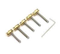 Set Di 2 Accessori Per Chitarra A Sella A Corda Fissa Con Vite Di Montaggio A Sella Per Basso Elettrico A 5 Corde Lunghi E 3 Corti