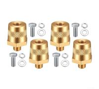 Set di 2 adattatori per terminali batteria M8 con viti e rondelle per connessioni automobilistiche, marittime e batterie opzionali