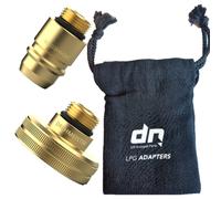 Set Di 2 Adattatori Ricarica LPG M22 Euro Viaggio + Una Borsa