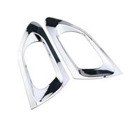Set Di 2 Adesivi Cromati Per Profili Interni Delle Portiere Posteriori Per Peugeot 208 2008-2018, Adesivi Per Interni Interni Accessori Auto(Porta sul retro)