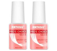 Set di 2 adesivi extra forti per unghie, 2 x 7 g, per unghie finte e punte in acrilico