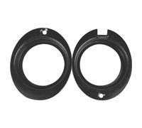 Set di 2 alloggiamenti colonna dello sterzo per monopattini per Xiaomi, Nero