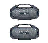 Set di 2 altoparlanti portatili PNI FunBox BT600, accoppiamento tramite Bluetooth con funzione audio stereo, 65 W, IPX4
