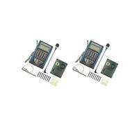 Set di 2 amplificatori EQ Guitar Preamp Equalizer per Acoustic Folk Classcial Guitar