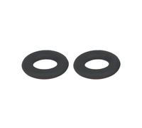 Set di 2 anelli smorzanti per sassofono per principianti parte di pratica universale in silicone per sassofono accessorio strumento a fiato componente nero