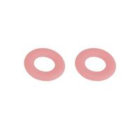 Set di 2 anelli smorzanti per sassofono silenziatore cerchio pratica strumenti silenziatore silenziatore strumento strumento a fiato rosa