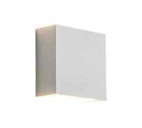 Set di 2 Applique da Parete a LED, Lampada in Gesso, Lampadina G9, Luce Calda 3000K, Lampada da Comodino per Specchio, Camera da Letto, corridoio