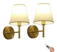 Set di 2 applique da parete moderne minimaliste ricaricabili a batteria, senza fili, per camera da letto, soggiorno, corridoio, portico, TVDesign non cablato