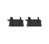 Set di 2 attrezzi da cintura per attrezzi in tessuto Oxford, resistente, con 4 tasche