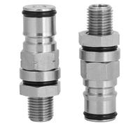 Set Di 2 Basse Di Produzione Durevole Dopo Dividere Valvole A Gas Valvole Liquido E Lattine Di Dispersione Facile Da Installare Materiale In Acciaio Inox