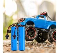 Set di 2 batterie agli ioni di litio da 3,7 V 3000 mAh per auto radiocomandat...
