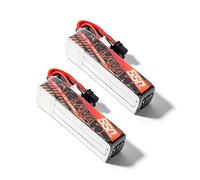 Set di 2 batterie LiHV leggere 2-4S 550 mAh 75C Burst XT30 connettore LiHV per volo aereo FPV batteria leggera da corsa Uav
