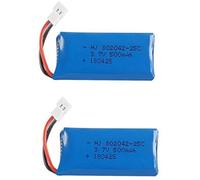 Set di 2 batterie LiPo 3.7V 500mAh per HUBSAN X4 & JXD 385 | Batteria per dro...