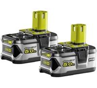 Set di 2 batterie RYOBI 18V OnePlus 5.0Ah agli ioni di litio RB18LL50