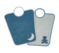Set di 2 bavaglini materni orsa luna - Mi chiamo