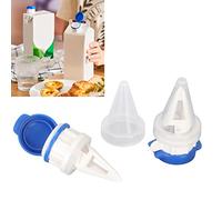 Set di 2 Beccucci Versatori per Bottiglie, Accessorio da Bar per Latte, Vino, Cocktail e Bevande, Utensili Domestici