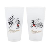 Set di 2 bicchieri Casual in vetro, 490 ml Mickey Muschio VINTAGE