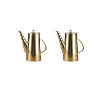 Set di 2 bollitori multiuso per zuppa, grandi contenitori per olio, frigo, bollitore per limoni, per barbecue a casa, 2 l