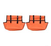 Set di 2 borse per attrezzi resistenti per uso su scala telescopica, offrono un pratico contenitore per attrezzi con caratteristiche di installazione e rimozione rapide