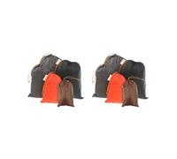 Set di 2 borse portaoggetti da viaggio, organizer per vestiti, scarpe, colore casuale