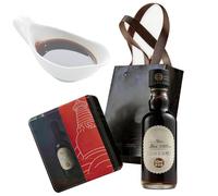 Set di 2 Bottiglie di Aceto Nero Dello Shanxi, 50 Ml Ciascuna, Aceto di Riso Fermentato Naturalmente e Invecchiato 3 Anni, Prodotto Secondo L'antica Tradizione Artigianale Cinese