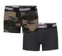 Set Di 2 Boxer Brandit Logo Retro Per Uomo Taglia S-3XL