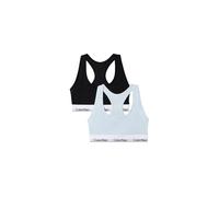 Set di 2 bralette ICON COTTON MODAL Nero L Tinta unita