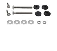 Set di 2 bulloni per serbatoio WC con rondelle in gomma per il fissaggio del serbatoio dell'acqua al serbatoio, viti di fissaggio in acciaio inossidabile compatibili con la maggior parte dei servizi