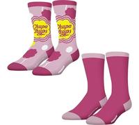 Set di 2 calzini cotone FREEGUN collezione CHUPA-CHUPS da donna, multicolore