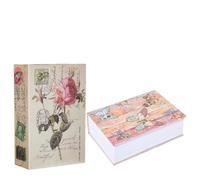 Set di 2 Cassaforte per Libri Speciale,180 * 115 * 55mm Libro del Dizionario Cassaforte, Libri Segreti cassaforte, Cassafortes Libro con Serratura a Combinazione per Soldi Gioielli Oggetti Preziosi