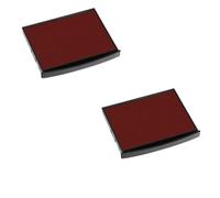 Set di 2 cassette di inchiostro E/2600 ricarica per timbro COLOP Classic Line 2600, colore: Blu Rosso
