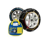 Set Di 2 Catene Da Neve Per Auto Da 9 Mm In Metallo Misura 80 Con Tenditore