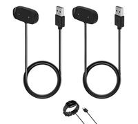 Set di 2 Cavi Caricatore Compatibili con T-Rex Pro, GTR 2/ 2e/Mini, GTS 2 Mini/2e/2/4 Mini,Bip 3/Bip 5, Zepp E/Circle, Zepp Z, Pop, A2149,Active/Active Edge, Cavo di Ricarica USB magnetica, 1m