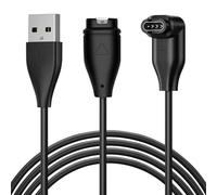 Set di 2 cavi di ricarica USB-A per smartwatch Garmin | 1 m cavo ad ago rapido compatto e facile da viaggiare
