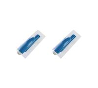 Set di 2 cazzuole per intonaco, per pavimenti in piastrelle, stucco, 24 x 10 x 9 cm