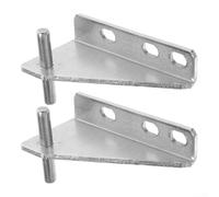 Set di 2 cerniere in acciaio inox per frigoriferi e congelatori domestici, passo 35 mm, parti di ricambio progettate per un supporto forte e porta